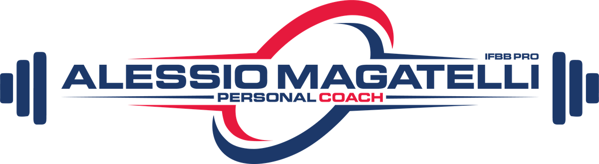 Marchio esteso di Alessio Magatelli, personal coach IFBB Pro