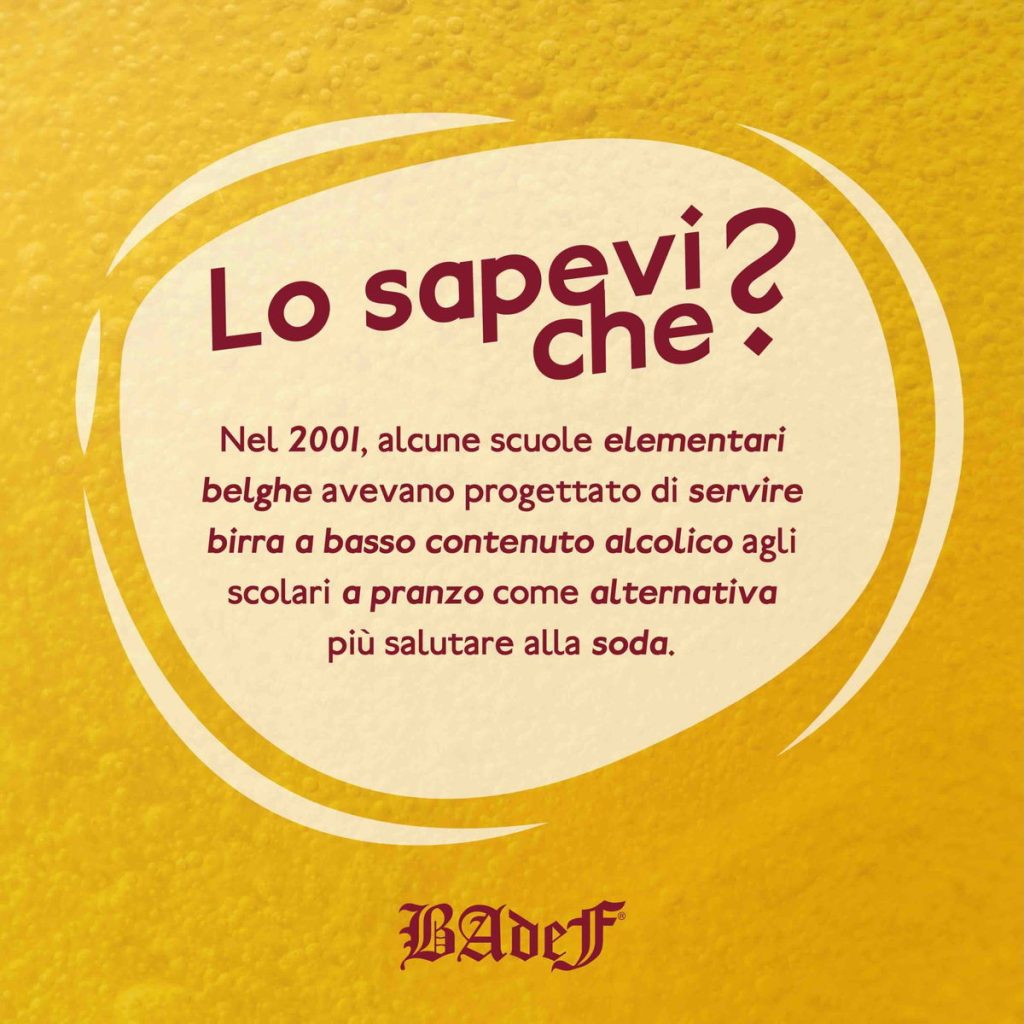 Grafica social Badef della rubrica Lo sapevi che