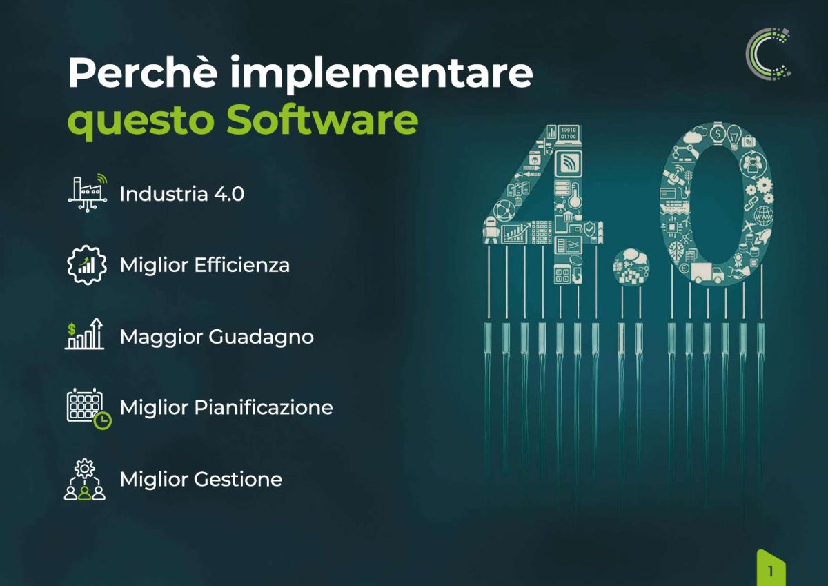 Pagina 2 della presentazione del software Consertech