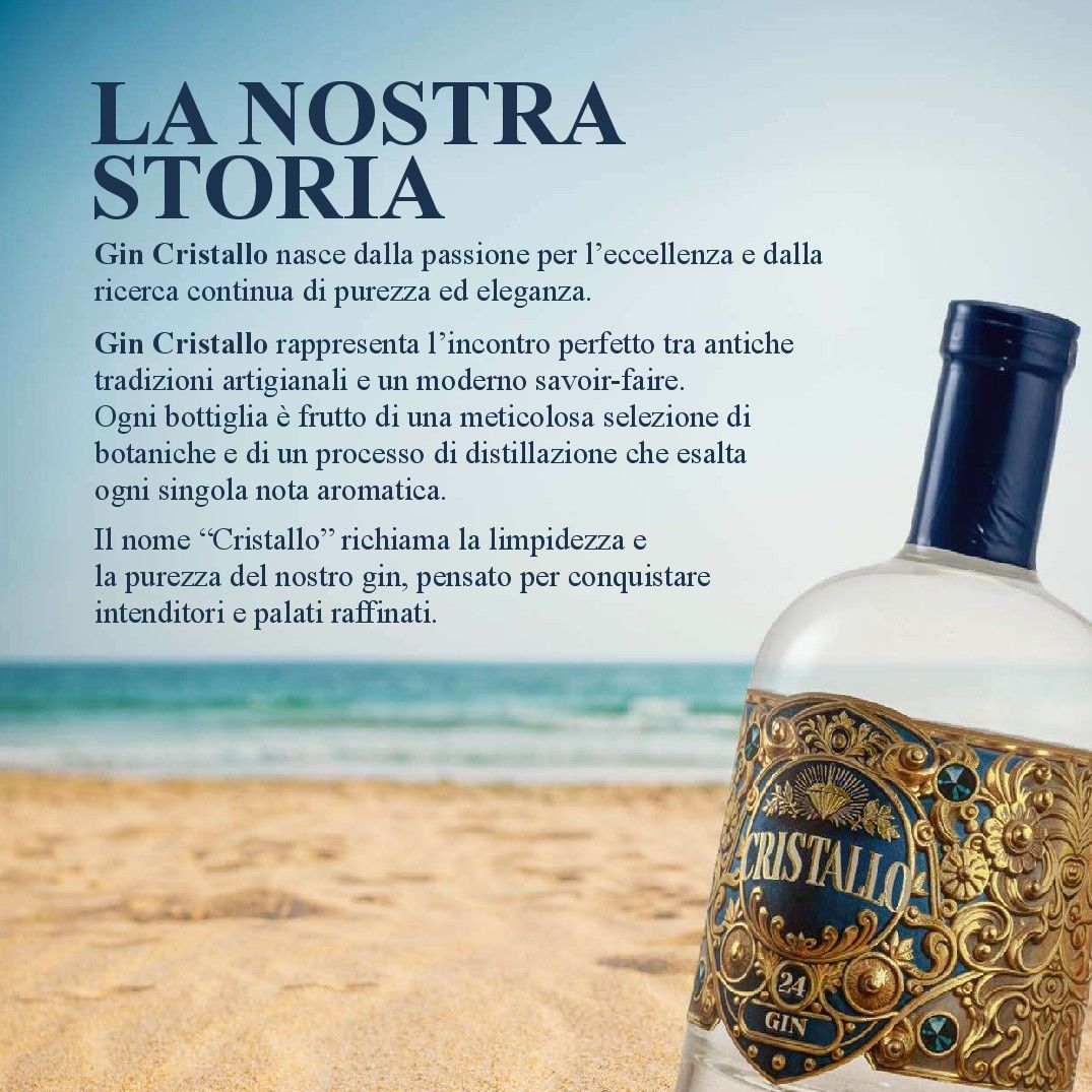 Pagina 2 della brochure di Gin Cristallo
