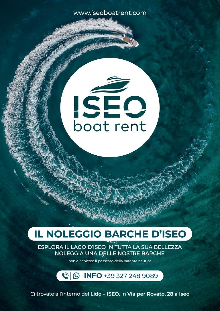 Pagina 1 del flyer di Iseo Boat Rent