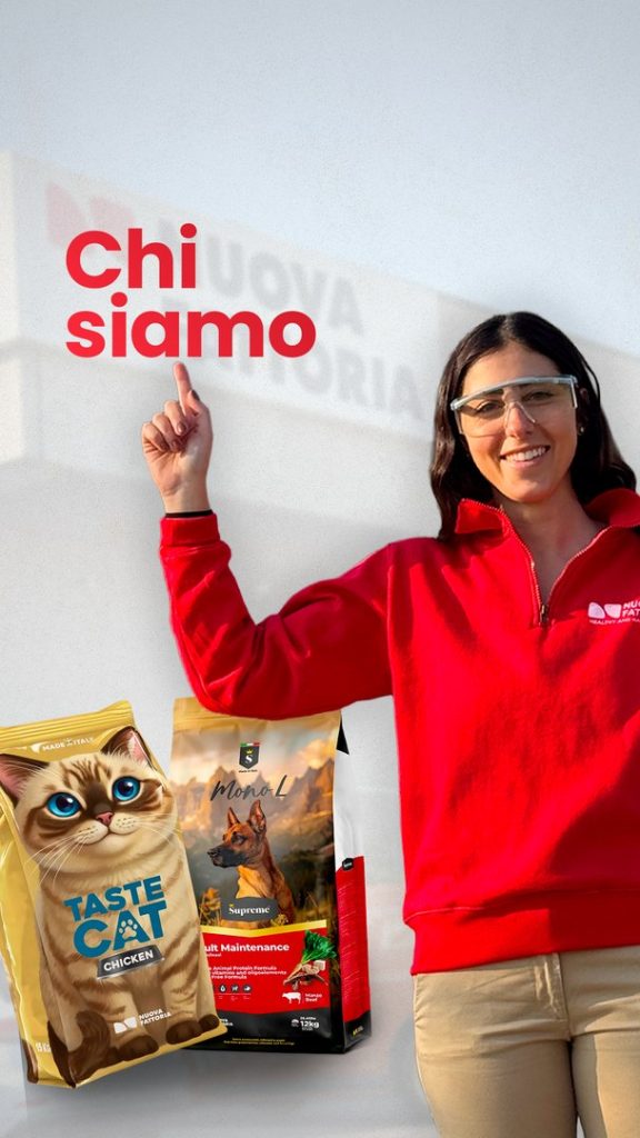 Copertina grafica del video Chi siamo di Nuova Fattoria