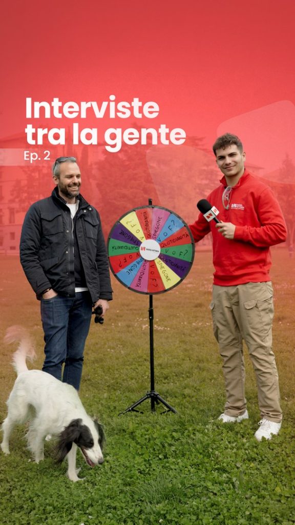 Copertina del video con le interviste e la ruota della fortuna di Nuova Fattoria