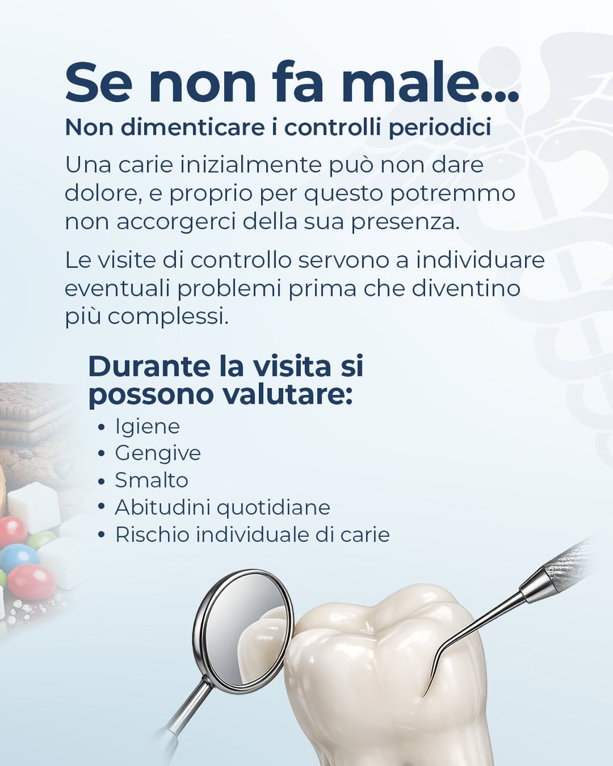 Slide 4 su come ridurre il rischio di carie, Poliambulatorio San Firmo Azzano Mella