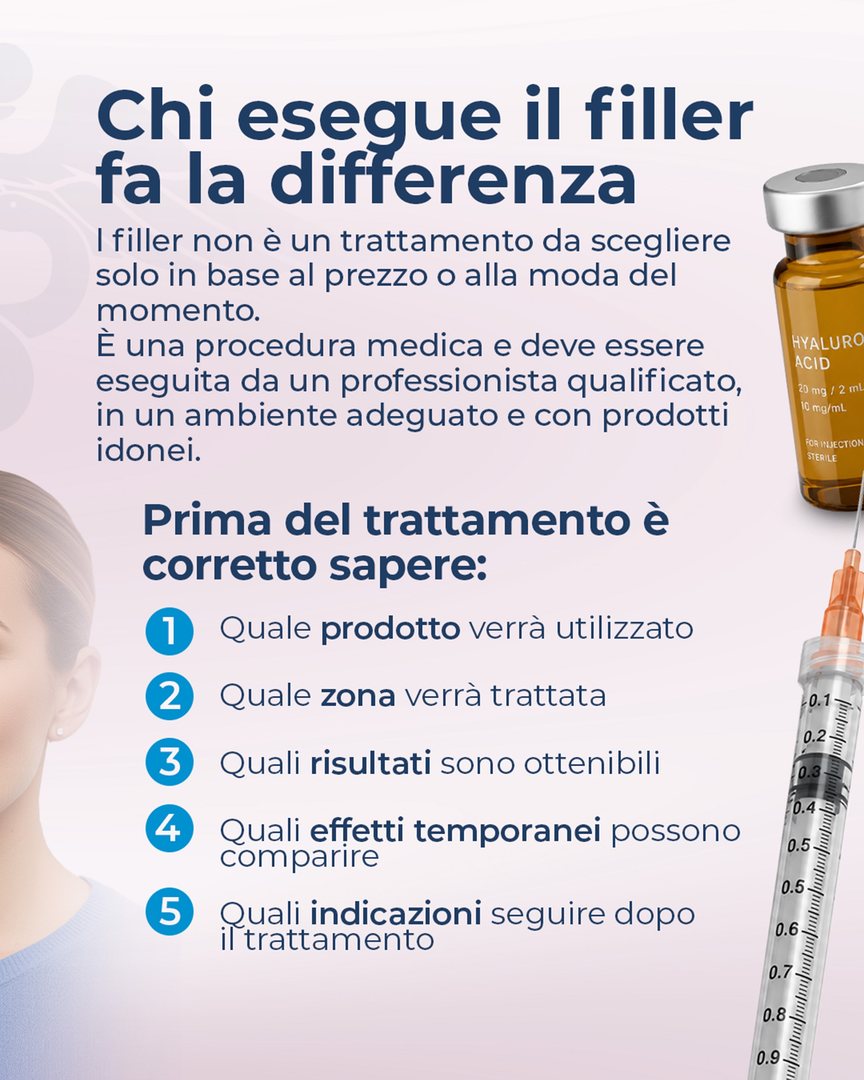 Slide 3 su cosa sapere prima del filler labbra, Poliambulatorio San Firmo Azzano Mella