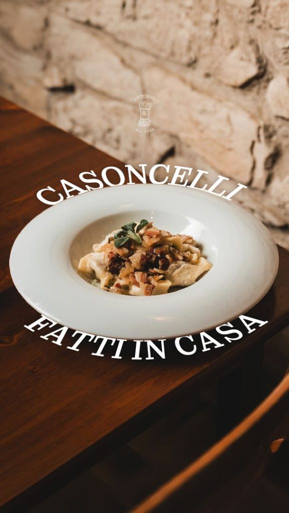 Copertina del video Casoncelli fatti in casa del Ristorante La Torre di Zogno
